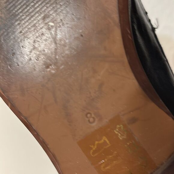 Madewell Leather Slip-On Loafers Size 8 - Picture 3 of 5